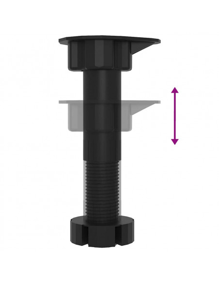 Set Mobili da Cucina 4 pz Porto Rovere Marrone in Truciolato