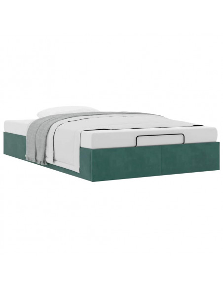 Struttura Letto Pouf Senza Materasso 120x200 cm Velluto