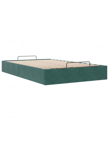 Struttura Letto Pouf Senza Materasso 120x200 cm Velluto