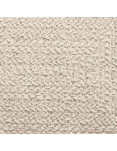 Tappeto ZIZUR Crema 240x340 cm Aspetto Iuta Interni ed Esterni