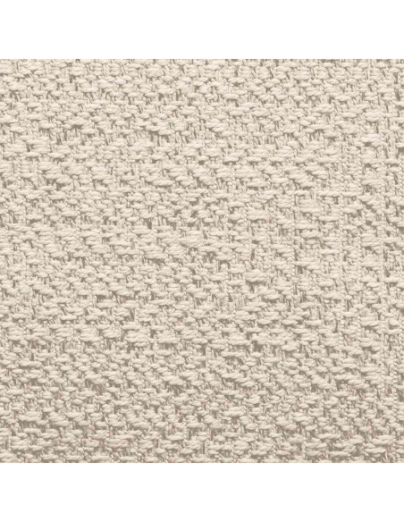 Tappeto ZIZUR Crema 80x150 cm Aspetto Iuta Interni ed Esterni