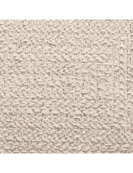 Tappeto ZIZUR Crema 80x200 cm Aspetto Iuta Interni ed Esterni