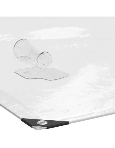 Telone Trasparente con Occhielli 1x10 m in Polietilene