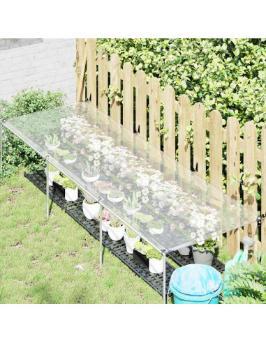 Telone Trasparente con Occhielli 1x3 m in Polietilene