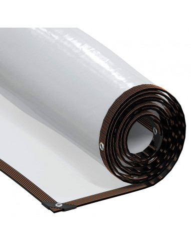 Telone Trasparente con Occhielli 1x5 m in Polietilene