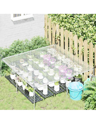 Telone Trasparente con Occhielli 2x2 m in Polietilene