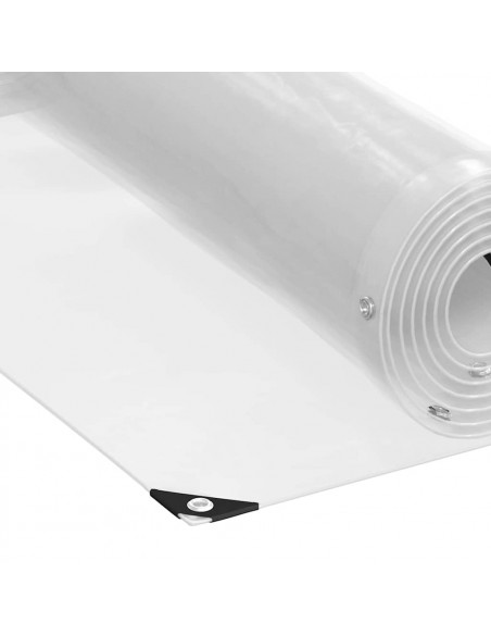 Telone Trasparente con Occhielli 2x2 m in PVC