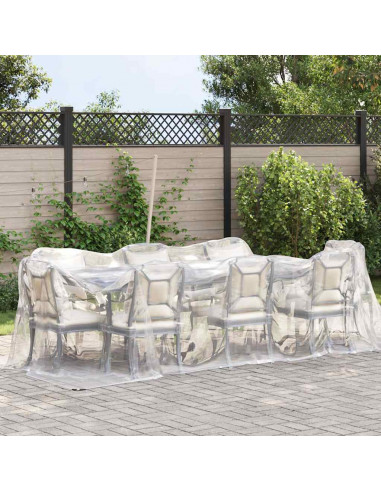 Telone Trasparente con Occhielli 2x4 m in Polietilene