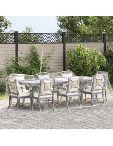 Telone Trasparente con Occhielli 2x4 m in PVC