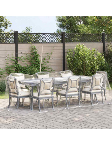 Telone Trasparente con Occhielli 2x5 m in PVC