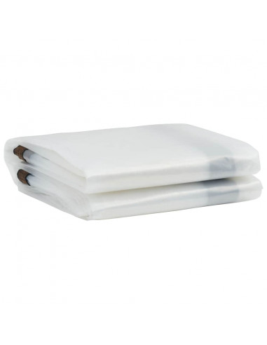 Telone Trasparente con Occhielli 4x12 m in Polietilene