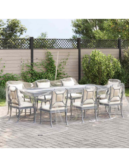 Telone Trasparente con Occhielli 4x5 m in PVC