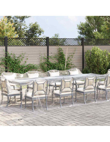 Telone Trasparente con Occhielli 4x8 m in PVC