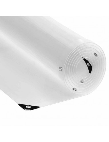 Telone Trasparente con Occhielli 5x6 m in PVC