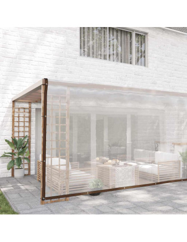 Telone Trasparente con Occhielli 6x12 m in Polietilene