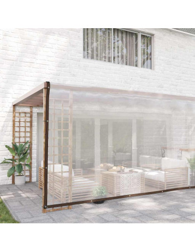 Telone Trasparente con Occhielli 6x6 m in Polietilene