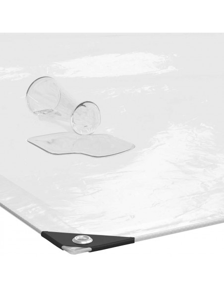 Telone Trasparente con Occhielli 6x6 m in Polietilene