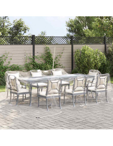 Telone Trasparente con Occhielli 6x6 m in PVC