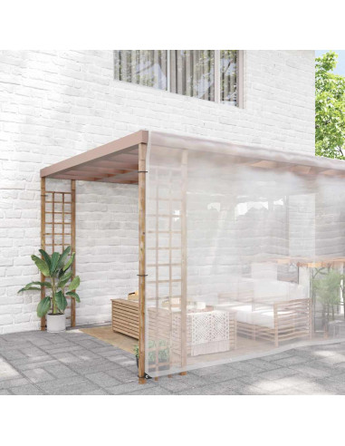 Telone Trasparente con Occhielli 8x8 m in Polietilene