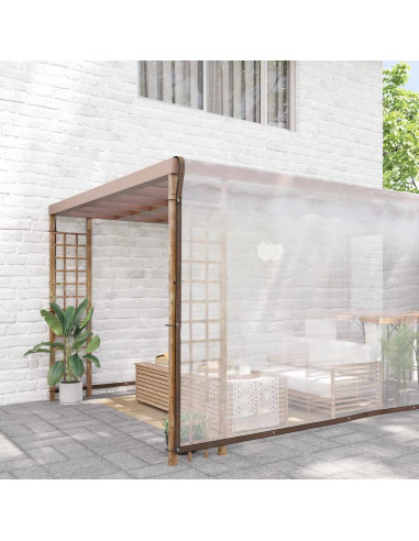 Telone Trasparente con Occhielli 8x8 m in Polietilene