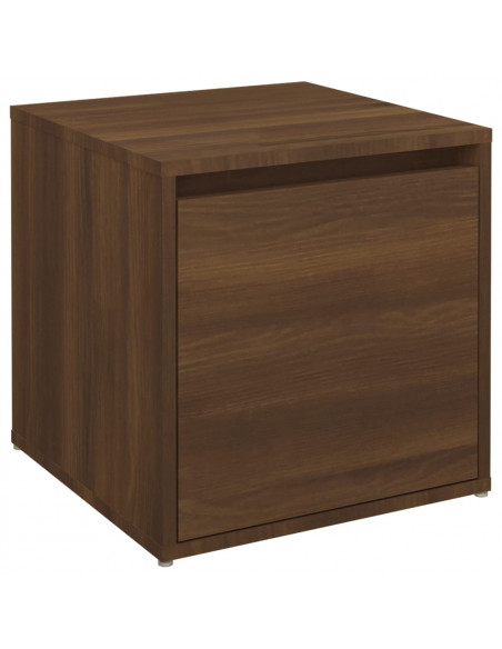 Cassetto Contenitore Rovere Marrone 40,5x40x40cm in Multistrato