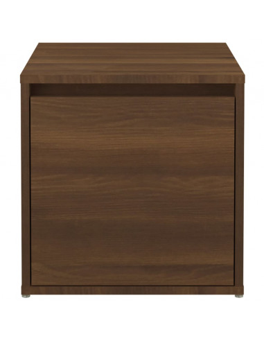 Cassetto Contenitore Rovere Marrone 40,5x40x40cm in Multistrato