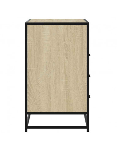 Cassettiera Rovere Sonoma 70x41x70 cm in Legno Multistrato