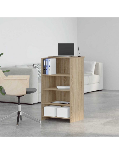 Banco Reception Rovere Sonoma 55x50x103,5 cm Legno Multistrato