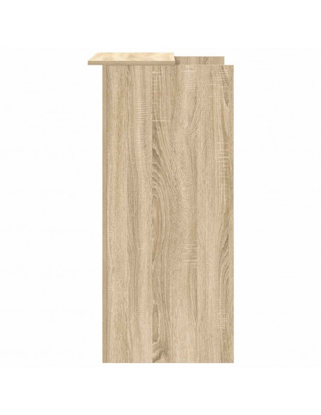 Banco Reception Rovere Sonoma 55x50x103,5 cm Legno Multistrato