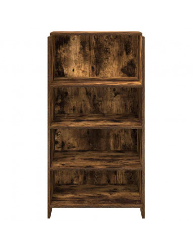 Banco Reception Rovere Fumo 55x50x103,5 cm in Legno Multistrato