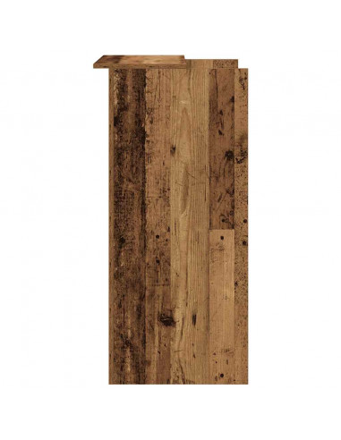 Banco Reception Legno Antico 55x50x103,5 cm Legno Multistrato
