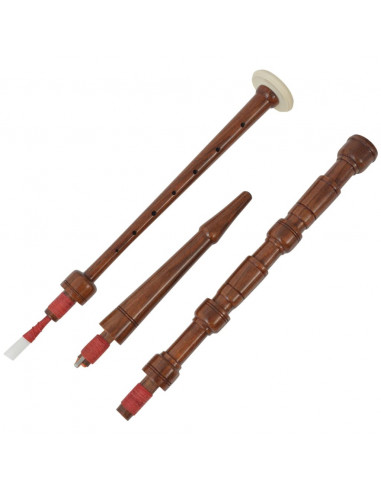 Cornamusa Scozzese Bambini Rosso Reale Steward in Scozzese