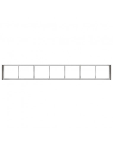 Fioriera 280x40x40 cm in Acciaio Inox