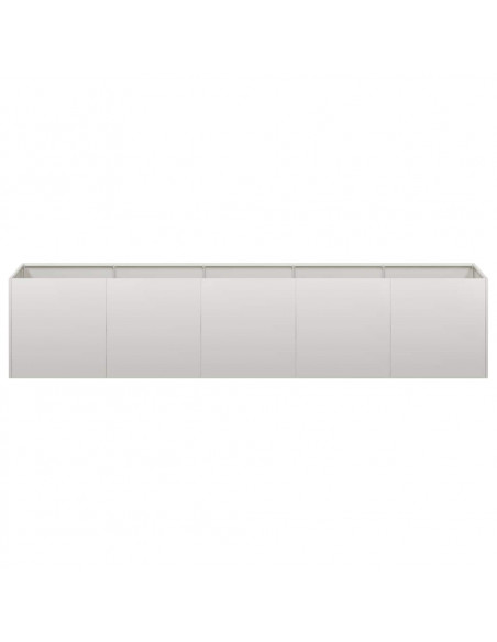 Fioriera 200x40x40 cm in Acciaio Inox