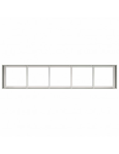 Fioriera 200x40x40 cm in Acciaio Inox