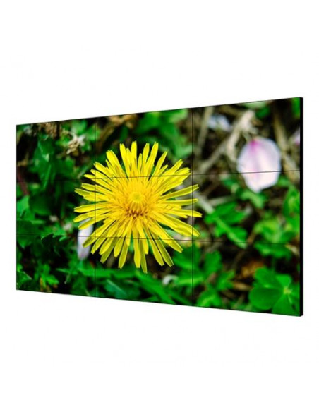 HIKVISION VIDEOWALL 55", 1080P, 500cd/mq-bezelwidth:1.8mm,Input: VGA/DVI/DP/HDMI, output: DP/HDMI, support 4K input - VESA