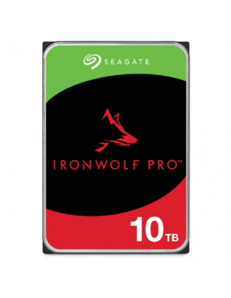 HD SEAGATE IRON WOLF PRO SATA3 10TB 3.5" 7200 RPM  256mb cache 24x7 - NAS HDD - ST10000NT001 - Gar. 3 anni