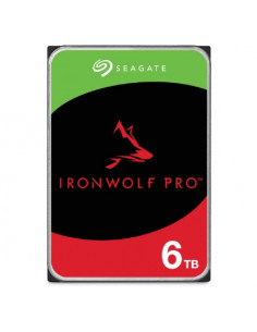 HD SEAGATE  IRON WOLF PRO SATA3 6TB 3.5" 7200 RPM  128mb cache 24x7 - NAS HDD - ST6000NT001- Gar. 5 anni/2Y SERVIZIO RESCUE