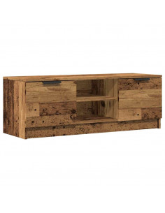 Mobile Porta TV Legno Vecchio 102x35x36,5 cm Legno Multistrato