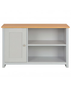 Mobile Porta TV Grigio 95x39x58 cm 2