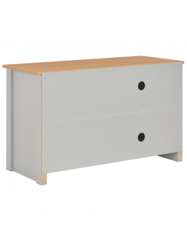 Mobile Porta TV Grigio 95x39x58 cm