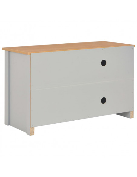 Mobile Porta TV Grigio 95x39x58 cm