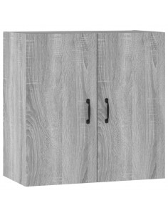 Mobile Pensile Grigio Sonoma 60x31x60 cm in Legno Multistrato