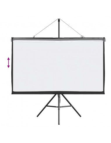 Schermo di Proiezione con Treppiede 60 Pollici 16:9