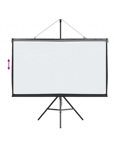 Schermo di Proiezione con Treppiede 50 Pollici 16:9