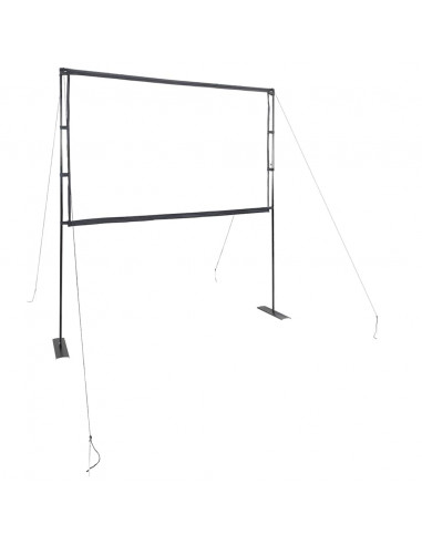 Schermo di Proiezione con Supporti 90 Pollici 16:9