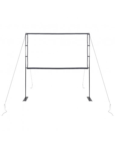 Schermo di Proiezione con Supporti 90 Pollici 16:9