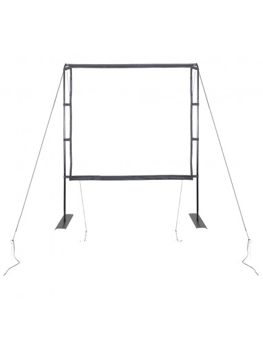 Schermo di Proiezione con Supporti 89 Pollici 1:1