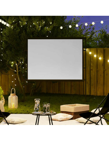Schermo di Proiezione con Supporti 84 Pollici 4:3
