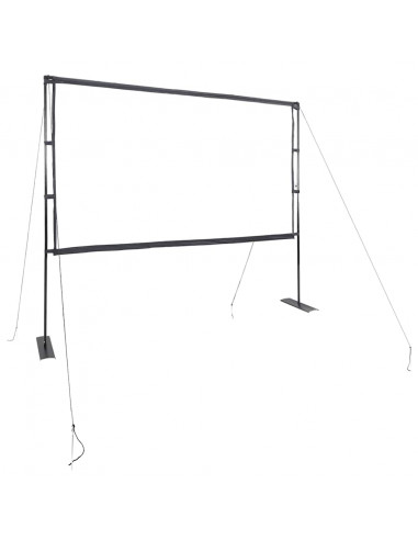 Schermo di Proiezione con Supporti 120 Pollici 16:9